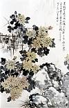 张正忠花鸟画 东篱秋色